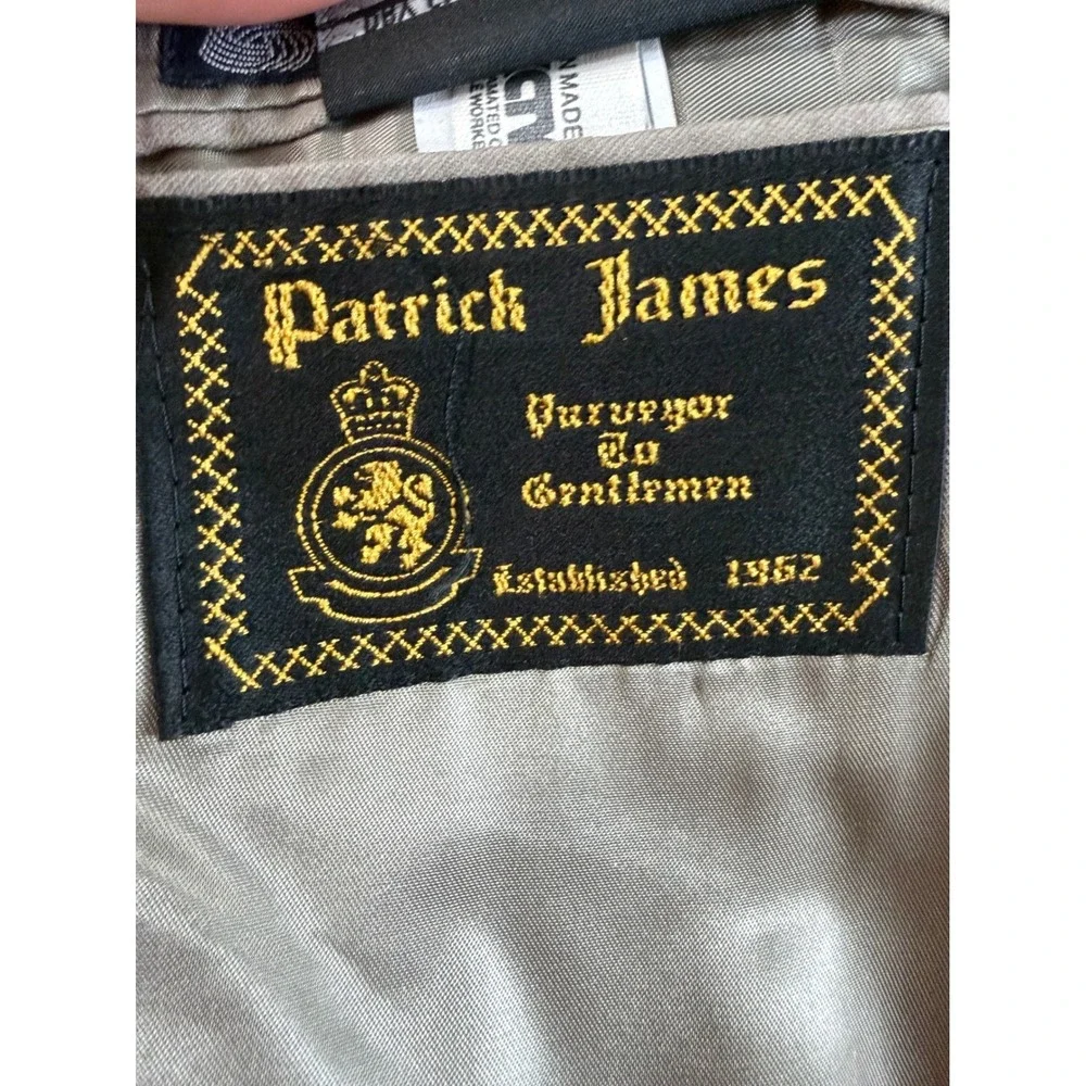 Vintage Burberrys Double Breasted Wool Blazer Men's Tan Taupe‎ Patrick James USA